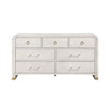 Malco - Dresser With Gold Detailing - Oak