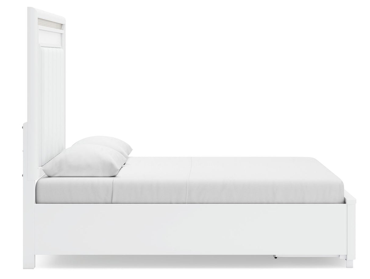 Chalanna - Upholstered Storage Bed by Signature Design by Ashley® | Bel Furniture