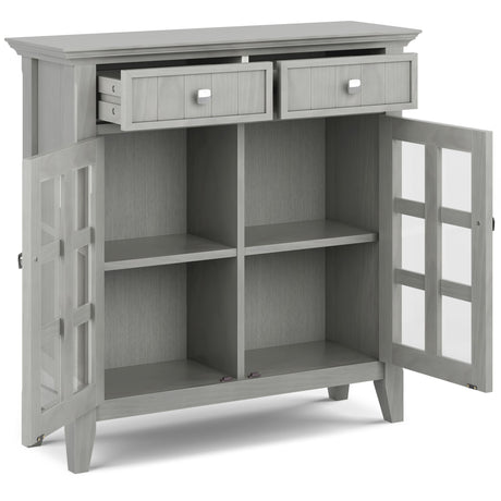 Acadian - Handcrafted Entryway Storage Cabinet by Simpli-Home | Bel Furniture