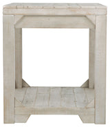 Fregine - Whitewash - Rectangular End Table by Signature Design by Ashley® | Bel Furniture