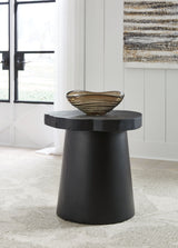 Wimbell - Black - Round End Table by Signature Design by Ashley® | Bel Furniture
