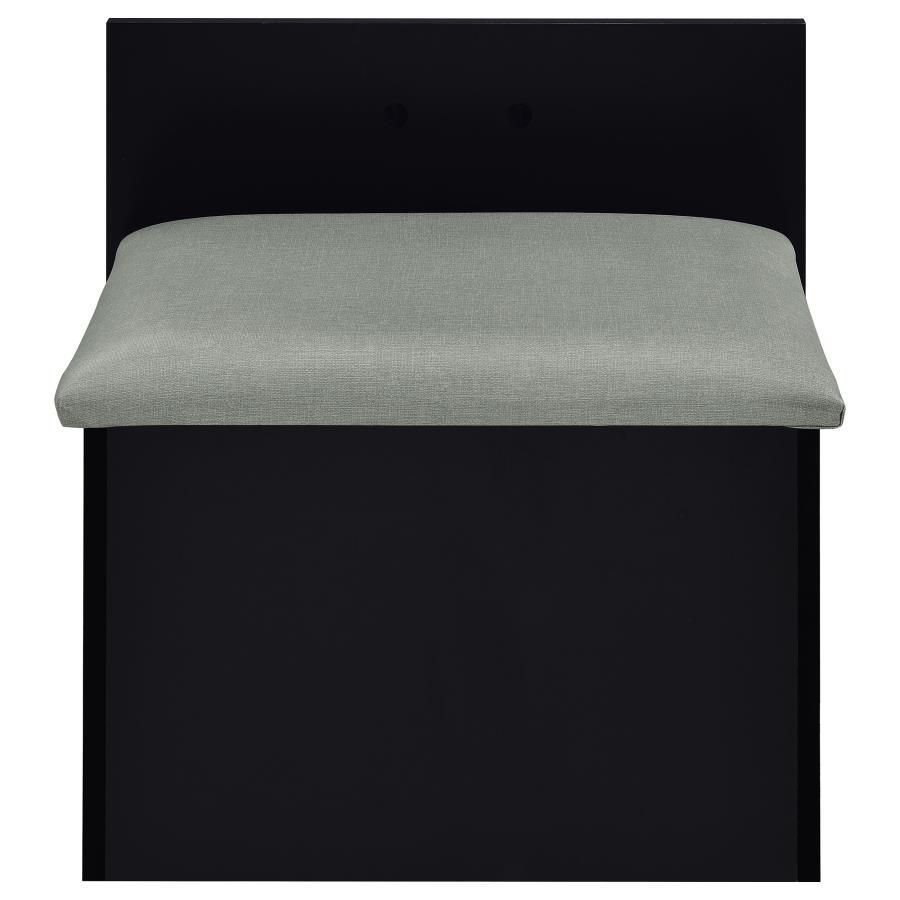 Danbury - 3-Drawer Makeup Vanity & Stool Set by Coaster Fine Furniture | Bel Furniture