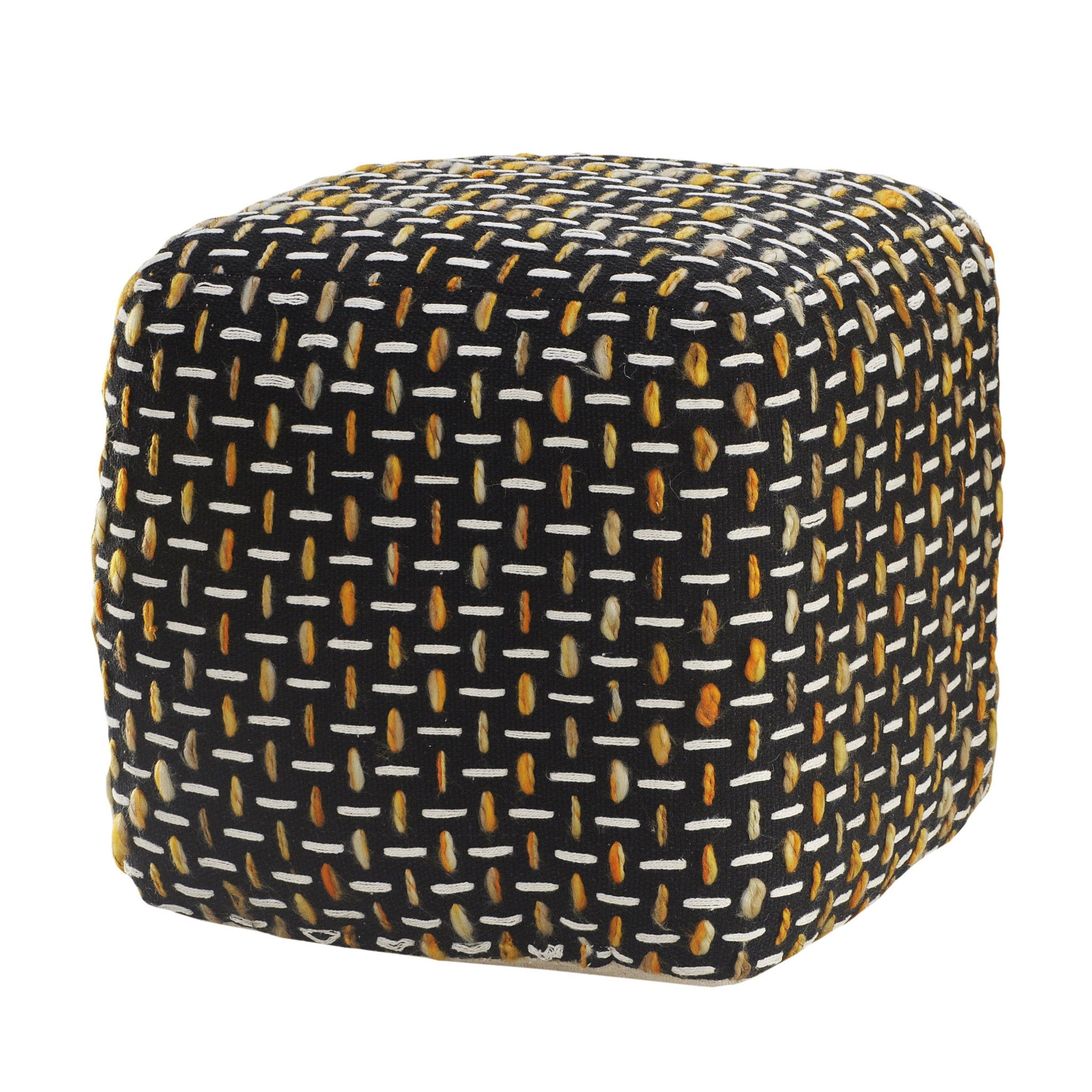 Ottoman Polyester - Black