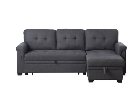 Lucca - Reversible Sleeper Sectional Sofa With Storage Chaise - view 29