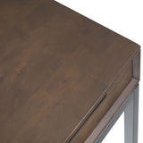 Banting - Mid Century Desk - Walnut Brown by Simpli-Home | Bel Furniture