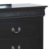Louis Phillipe - Dresser - Black by Glory Furniture | Bel Furniture