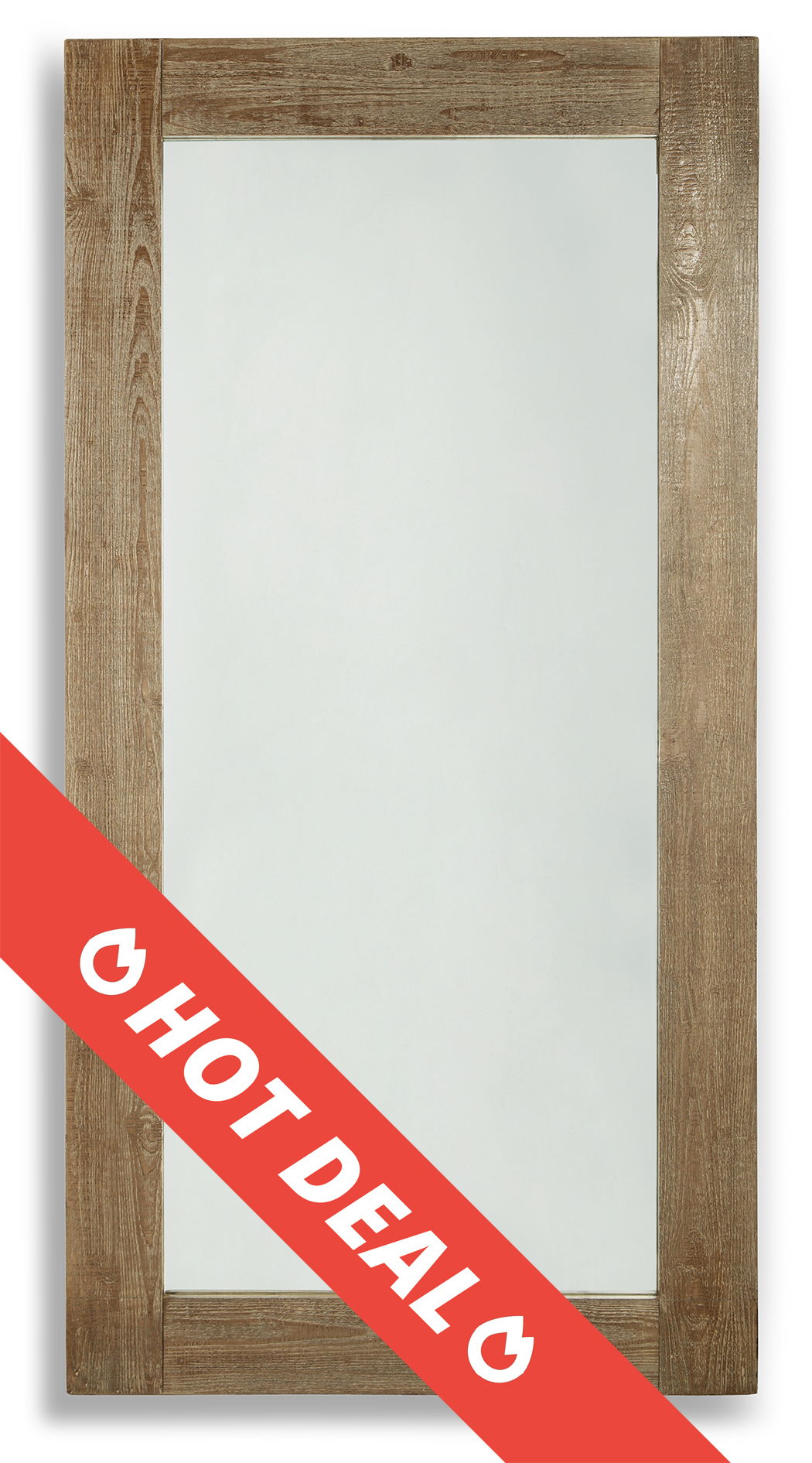 Waltleigh - Distressed Brown - Floor Mirror