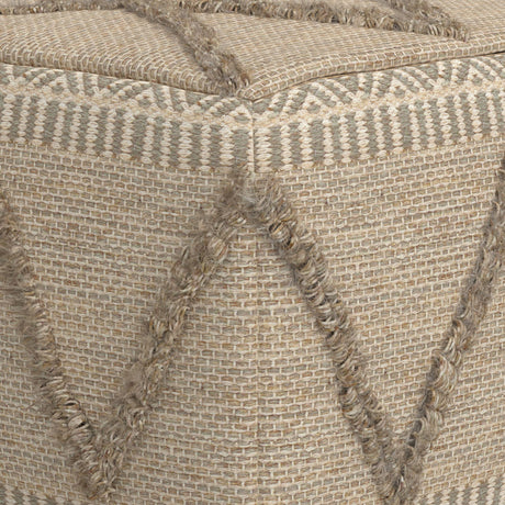 Sweeney - Upholstered Square Pouf - view 9