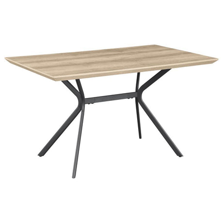 Edgecreek - Composite Wood Dining Table - Light Brown by Coaster Fine Furniture | Bel Furniture