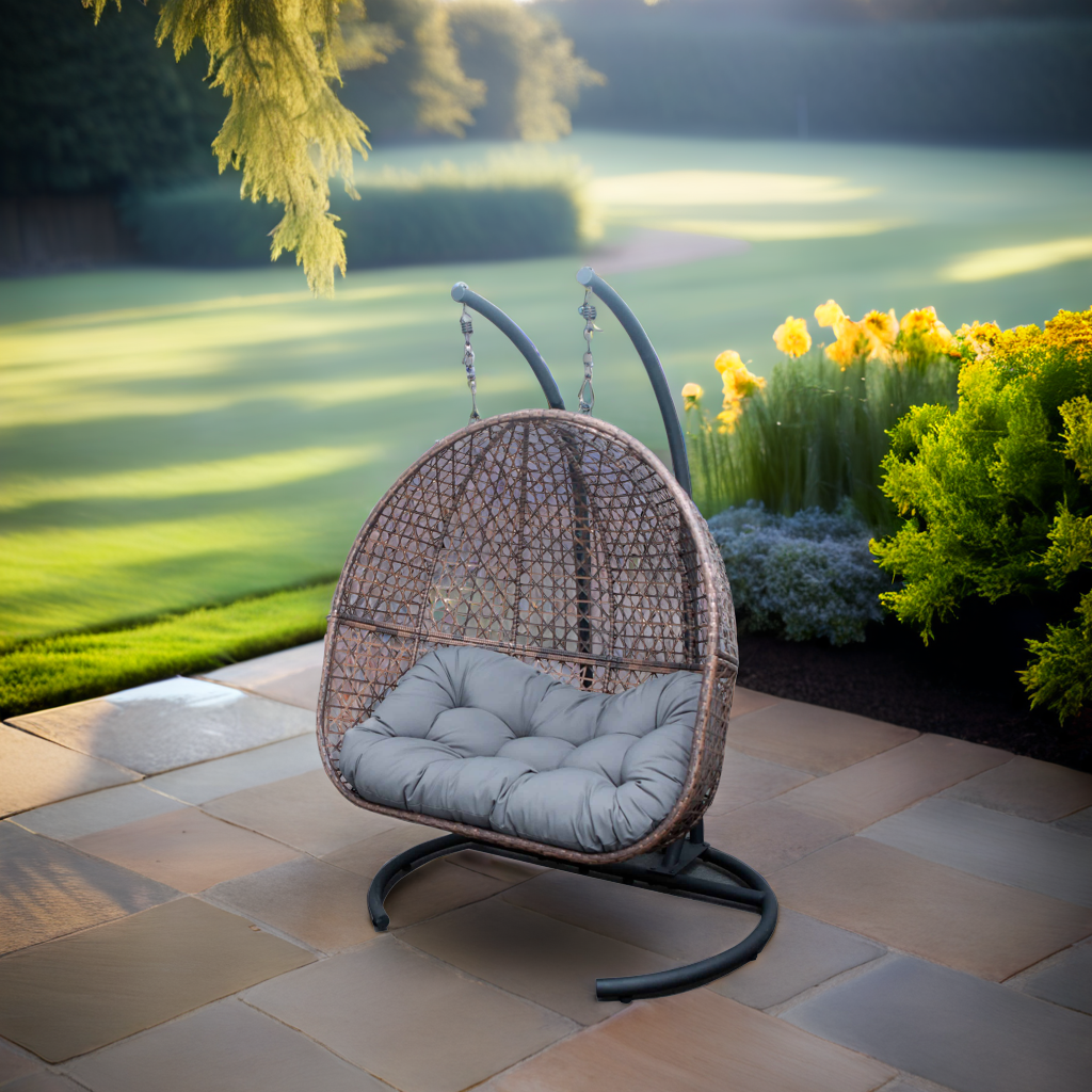 3 PIECE BASKET SWING CHAIR