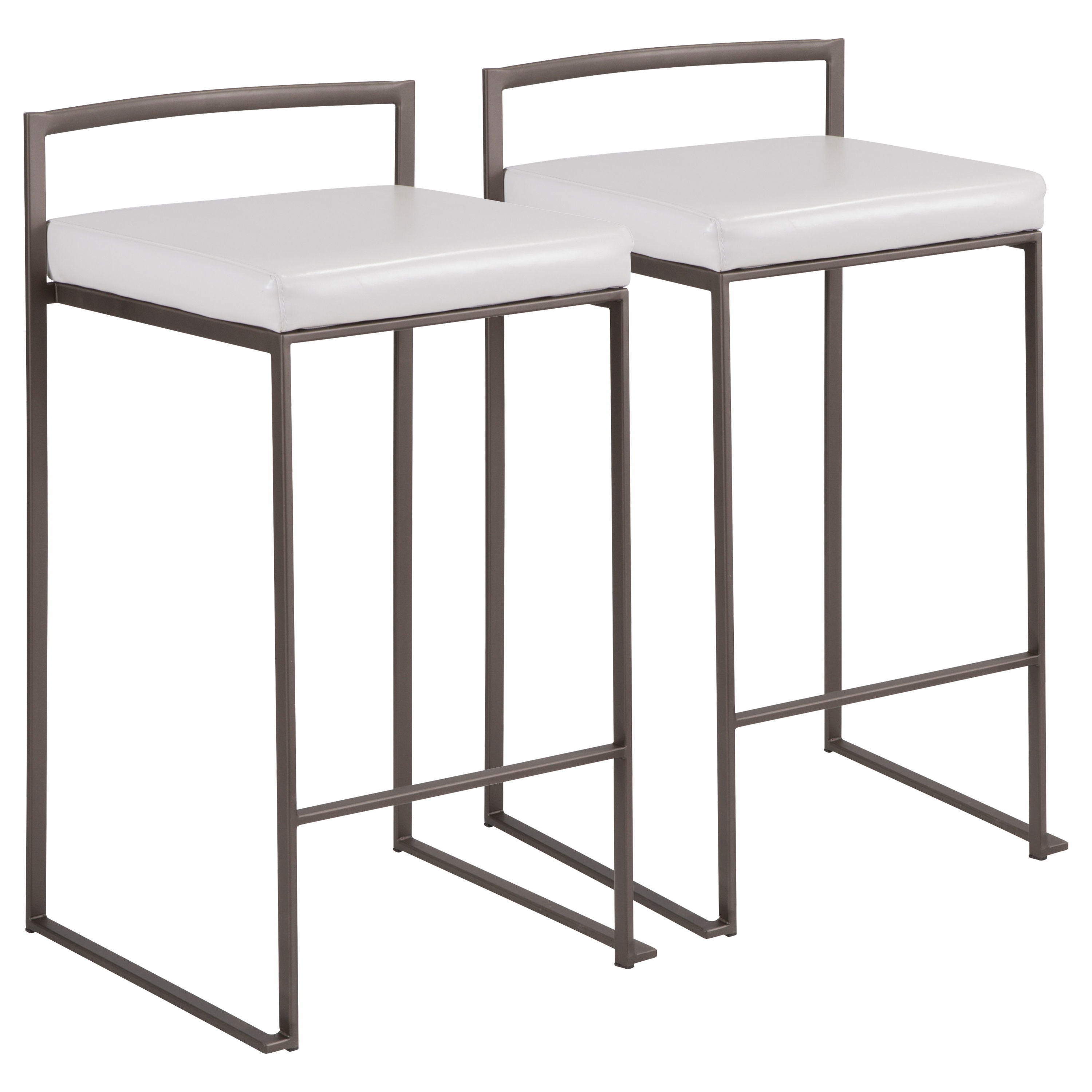 Fuji - Industrial Stackable Counter Stool Elegant Design