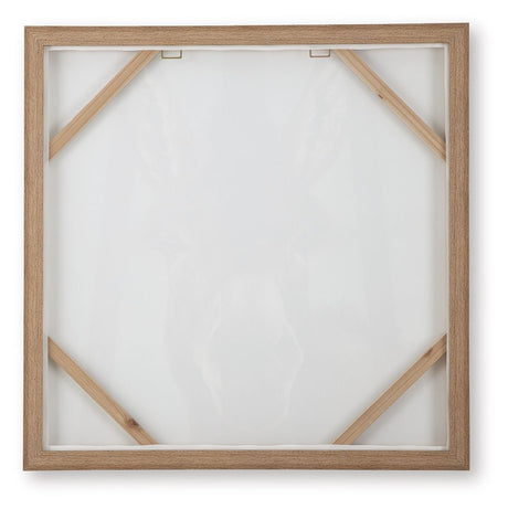 Landerton - Wall Art - Brown / Blue / White - view 6