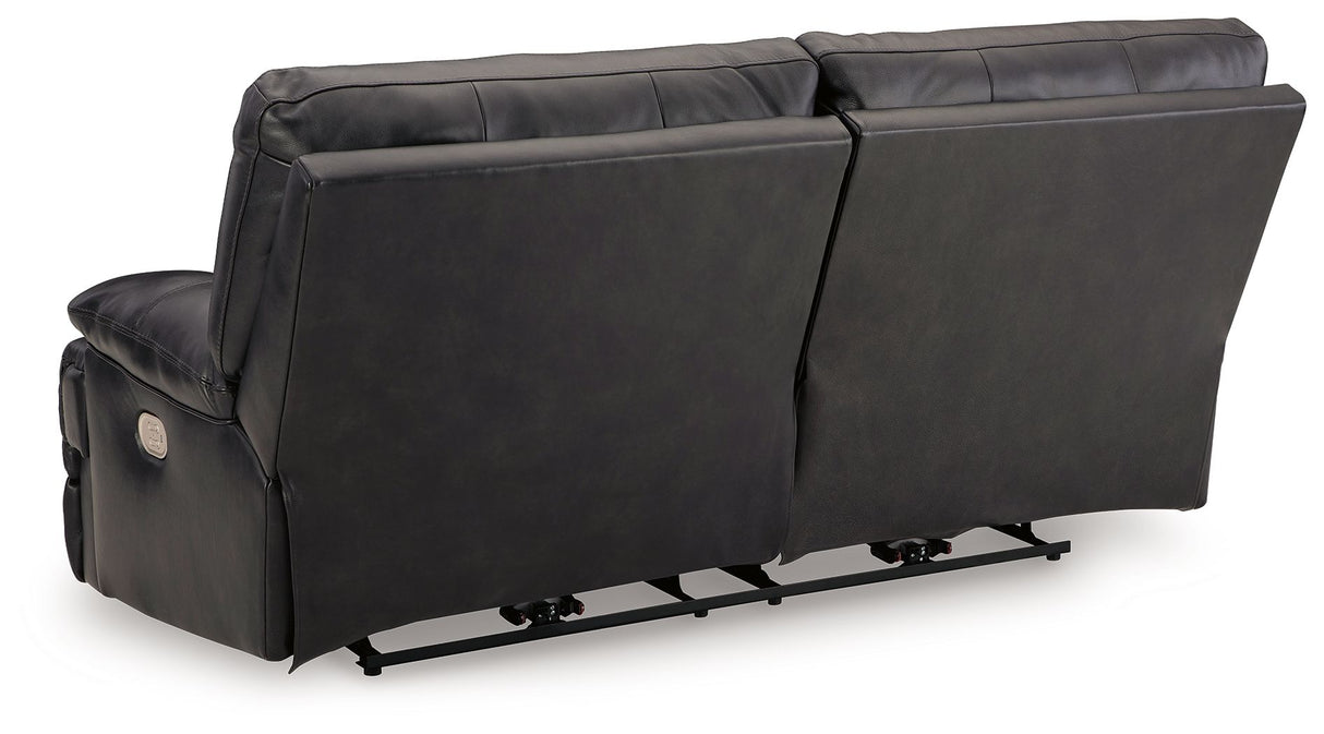 Mountainous - Eclipse - 2 Seat Power Reclining Sofa With Adj Headrest by Signature Design by Ashley® | Bel Furniture
