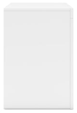 Binterglen - White - Two Drawer Night Stand by Signature Design by Ashley® | Bel Furniture
