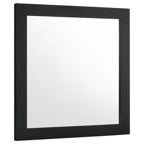 Caraway - Dresser Mirror Black by Coaster Fine Furniture | Bel Furniture