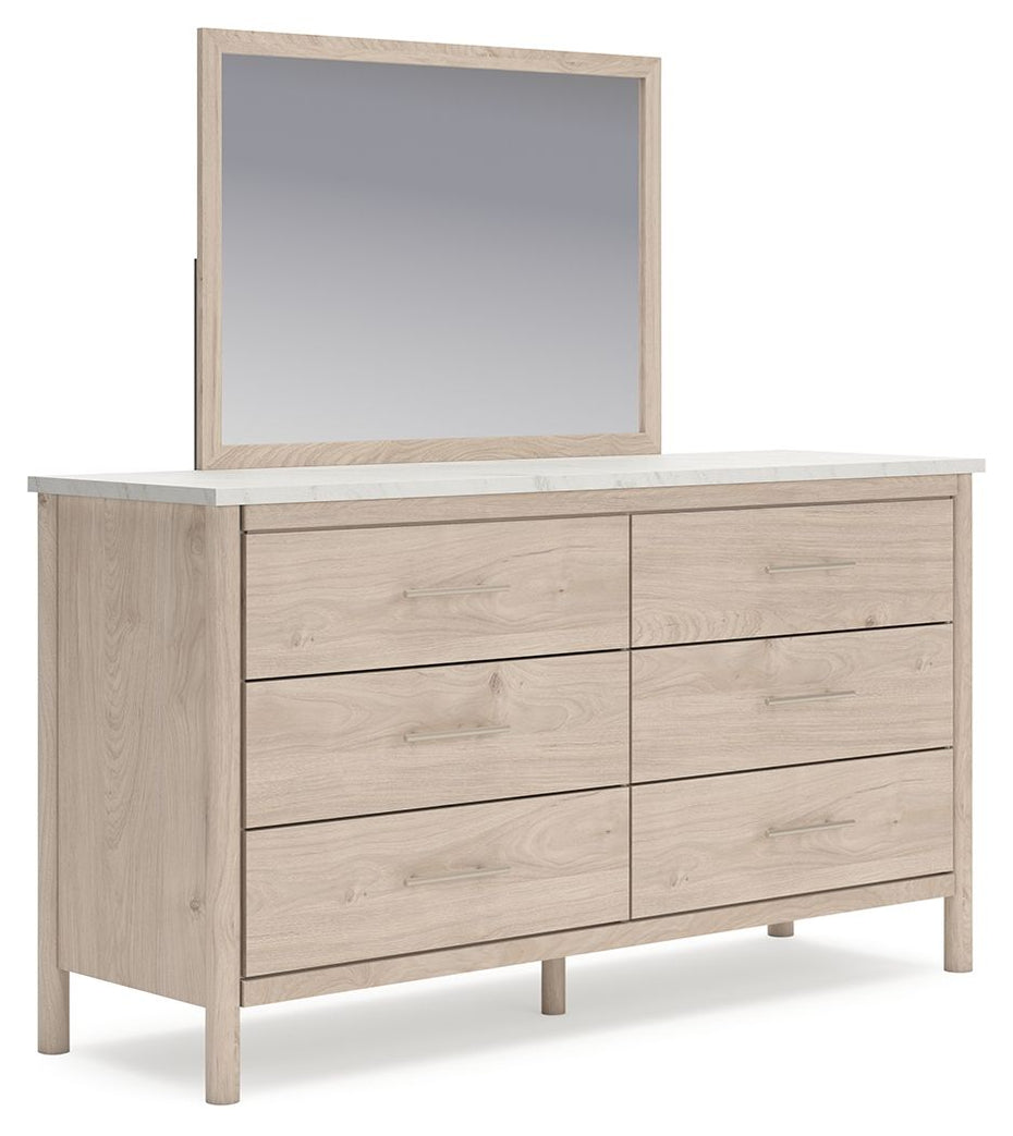 Cadmori - Two-tone - Dresser And Mirror