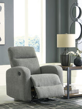 Gauntlet - Sterling - Rocker Recliner by Signature Design by Ashley® | Bel Furniture