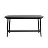 Mid-Century Modern Dining Table With Trestle Base by Walker Edison | Bel Furniture