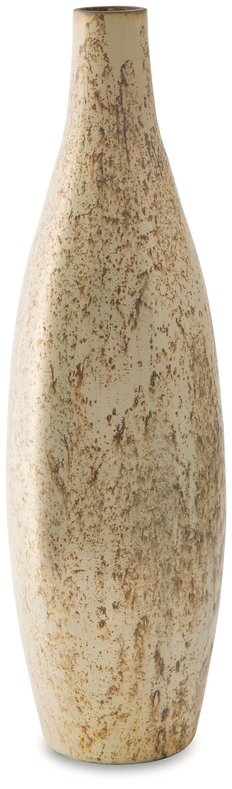 Plawite - Vase Beige 6''W x 6''D x 21''H by Signature Design by Ashley® | Bel Furniture