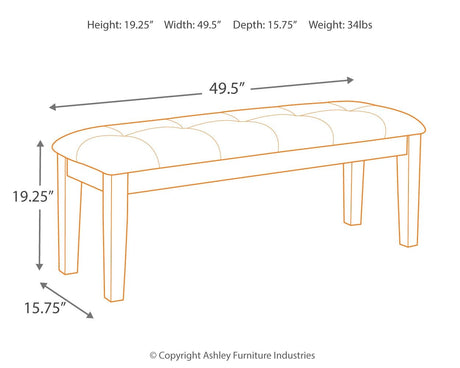 Haddigan - Upholstered Bench - view 13