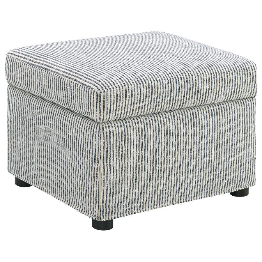 Winter - Upholstered Hydraulic Lift Top Storage Ottoman Gray by Coaster Fine Furniture | Bel Furniture