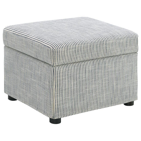 Winter - Upholstered Hydraulic Lift Top Storage Ottoman Gray by Coaster Fine Furniture | Bel Furniture