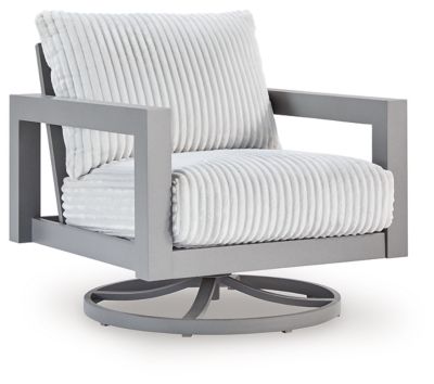 Hurley Park - Gray - Swivel Chair With Cushion by Signature Design by Ashley® | Bel Furniture