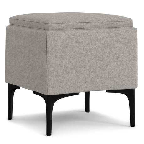 Natasha - Multifunctional Storage Ottoman With Tray - view 3