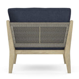 Cayman - Outdoor Conversation Chair - Slate Gray by Simpli-Home | Bel Furniture