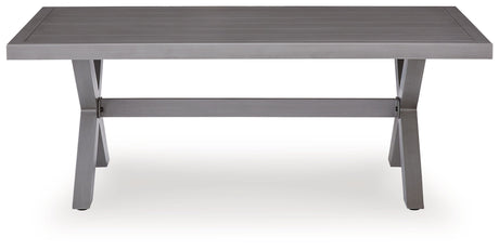 Half Moon Beach - Rectangular Cocktail Table - Gray - view 3
