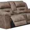 Stoneland - Power Reclining Loveseat Light Brown by Signature Design by Ashley® | Bel Furniture