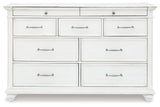 Kanwyn - Dresser, Mirror by Benchcraft® | Bel Furniture