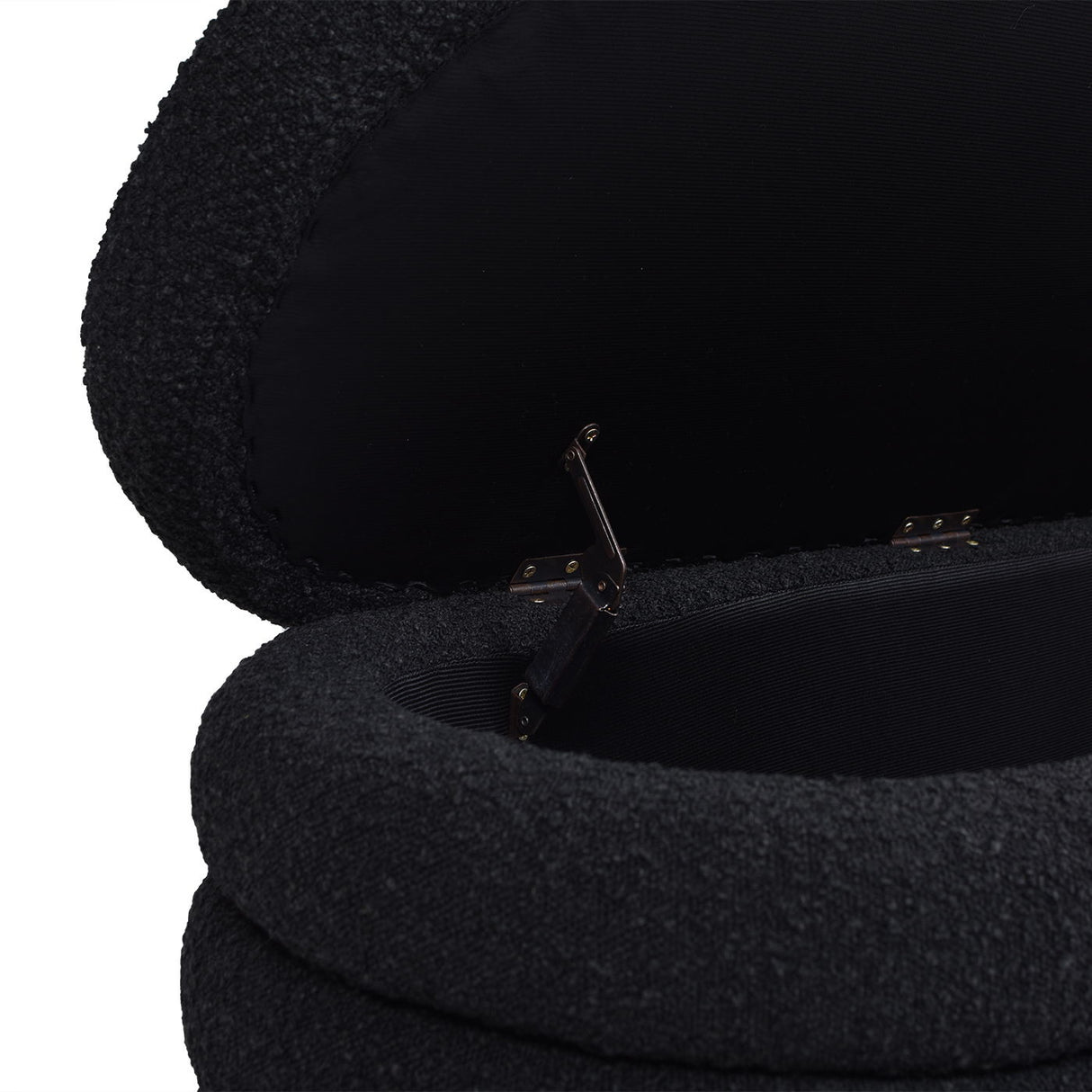 Fuji - Upholstered Oval Storage Bench by Jennifer Taylor Home | Bel Furniture