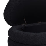 Fuji - Upholstered Oval Storage Bench by Jennifer Taylor Home | Bel Furniture