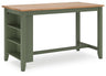 Gesthaven - Rectangular Dining Room Counter Table Green by Signature Design by Ashley® | Bel Furniture