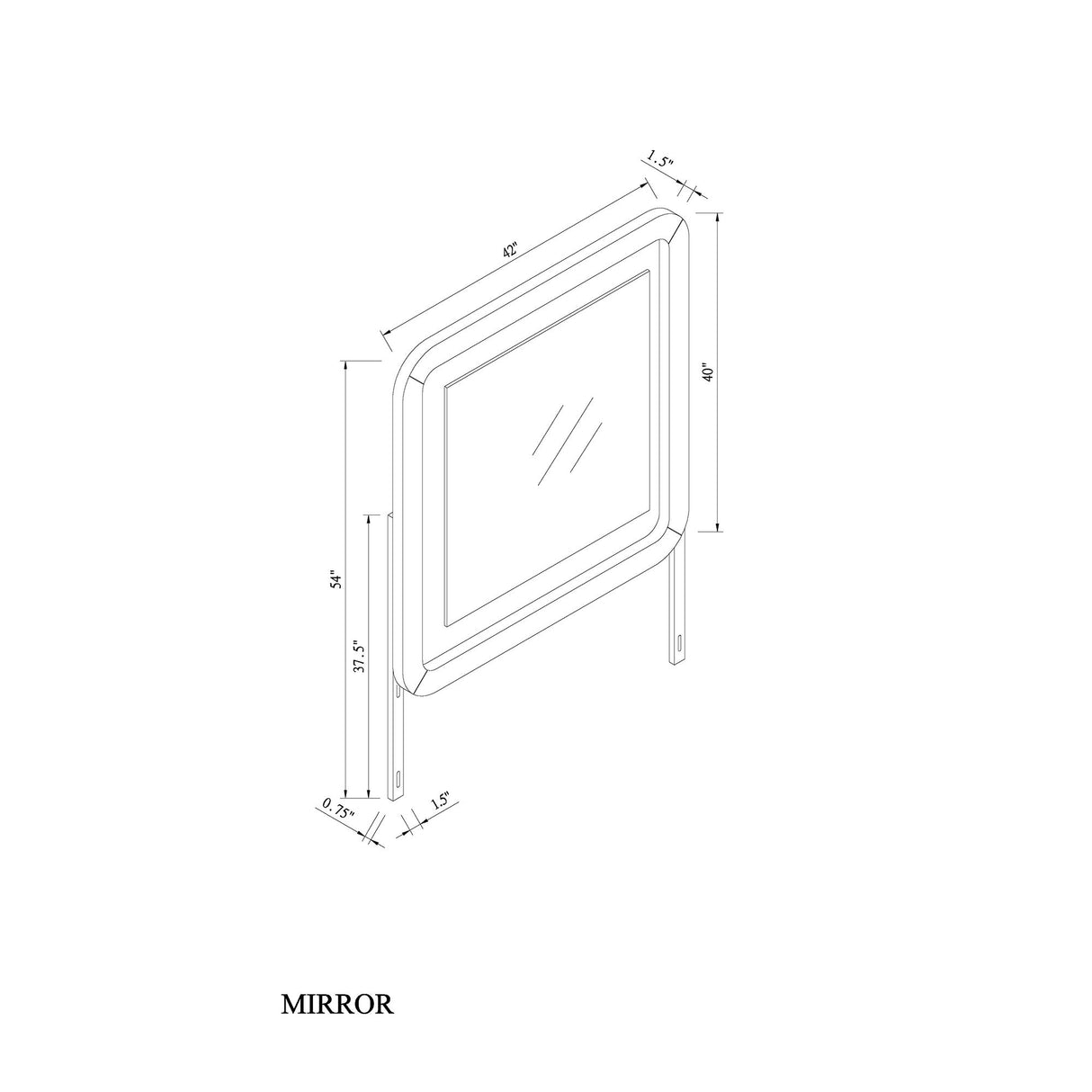 Beverly - 5 Piece Bedroom Set With Cooler