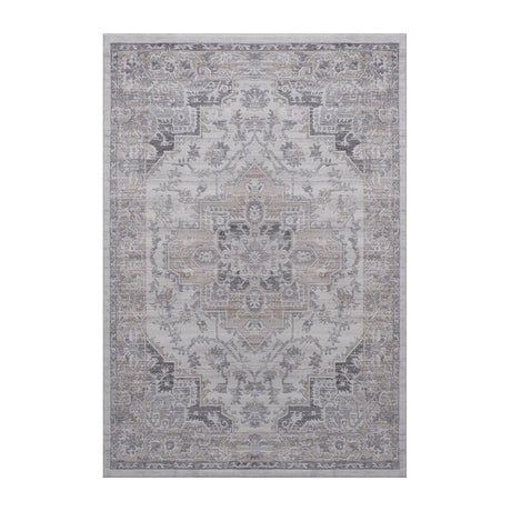 Marfi - 6' X 9' Oriental Area Rug - Ivory / Beige - view 5
