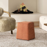 Clyde - Tapered Square Upholstered Ottoman by Jennifer Taylor Home | Bel Furniture
