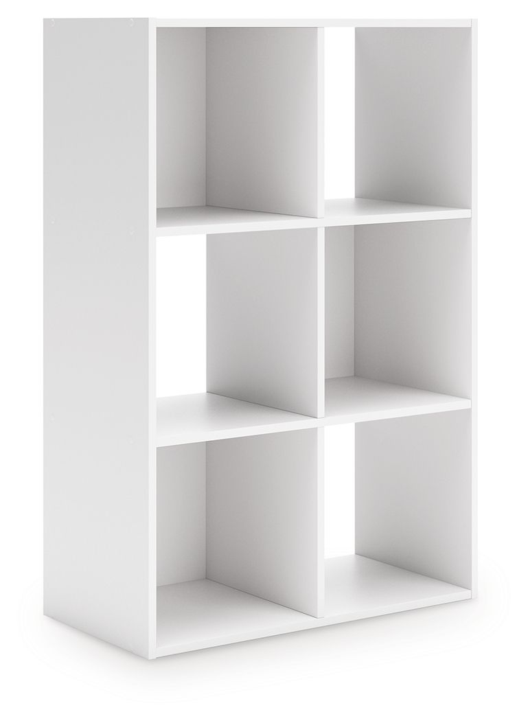 Onita - Cube Organizer White 6 Shelves by Signature Design by Ashley® | Bel Furniture