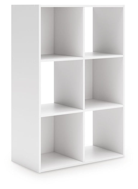 Onita - Cube Organizer White 6 Shelves by Signature Design by Ashley® | Bel Furniture