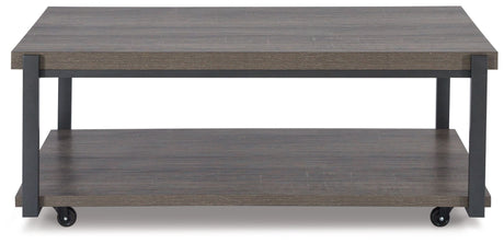 Wilmaden - Gray / Black - Occasional Table Set (Set of 3) by Signature Design by Ashley® | Bel Furniture