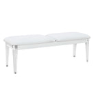 Brenda - Bedroom Bench With Padded Seating - Gray