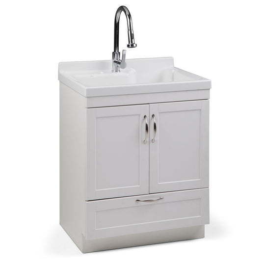 Maile - All-In-One Laundry Utility Sink And Cabinet