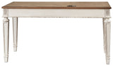 Realyn - Light Brown - Home Office Desk by Signature Design by Ashley® | Bel Furniture