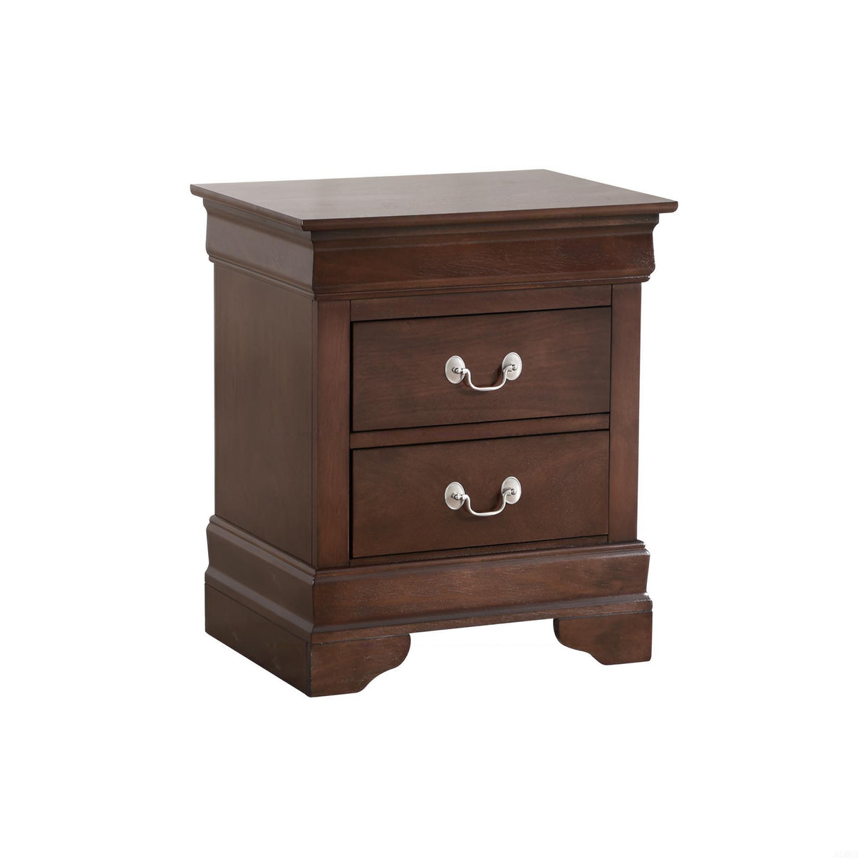Louis Phillipe - Storage Nightstand - Cappuccino