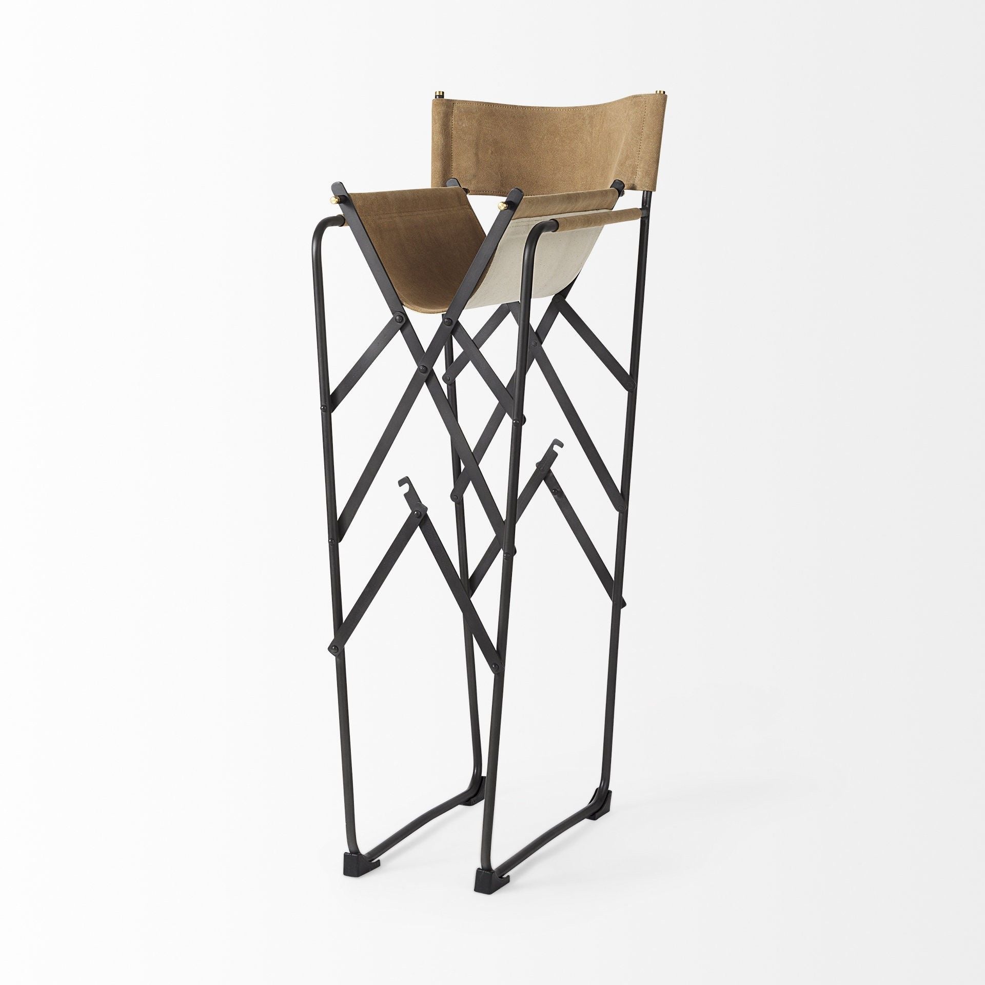 Bar Chair - Brown / Black