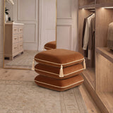 Monarch - Squared Upholstered Ottoman