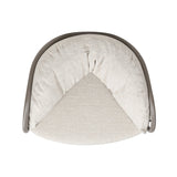 Harper - Barrel Upholstered Patio Deep Seating Armchair Axroma Olefin - Oat Beige by Jennifer Taylor Home | Bel Furniture