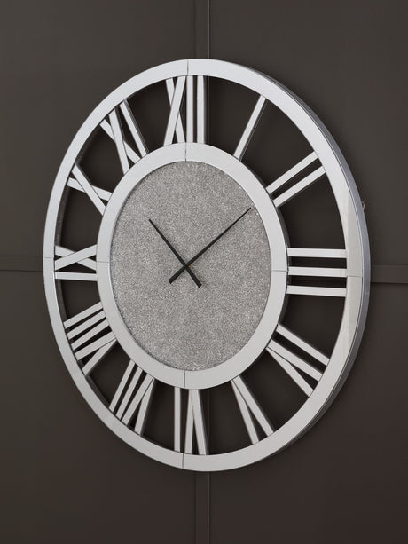 Reinport - Mirror - Wall Clock by Signature Design by Ashley® | Bel Furniture