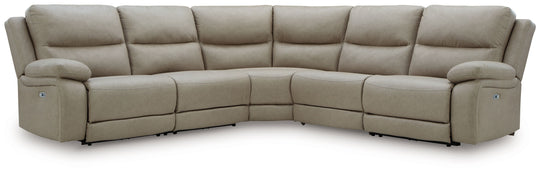 Narwhal Place - Reclining Sectional Beige 5 Pc. Power Reclining Sectional by Signature Design by Ashley® | Bel Furniture